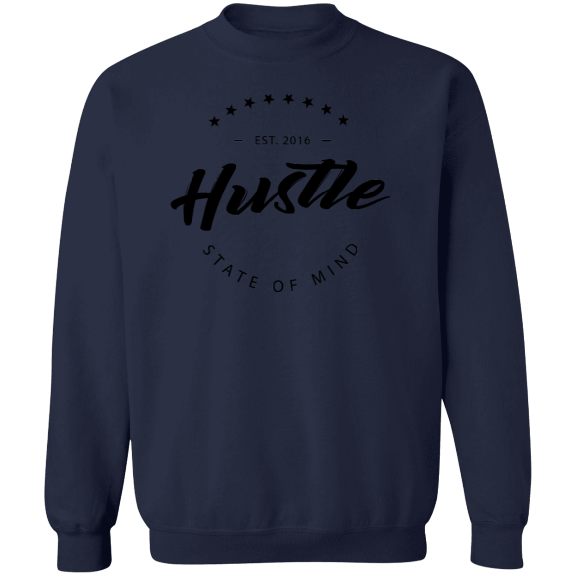 Star Hustle Premium Crewneck Pullover Sweatshirt - Hustle Everything