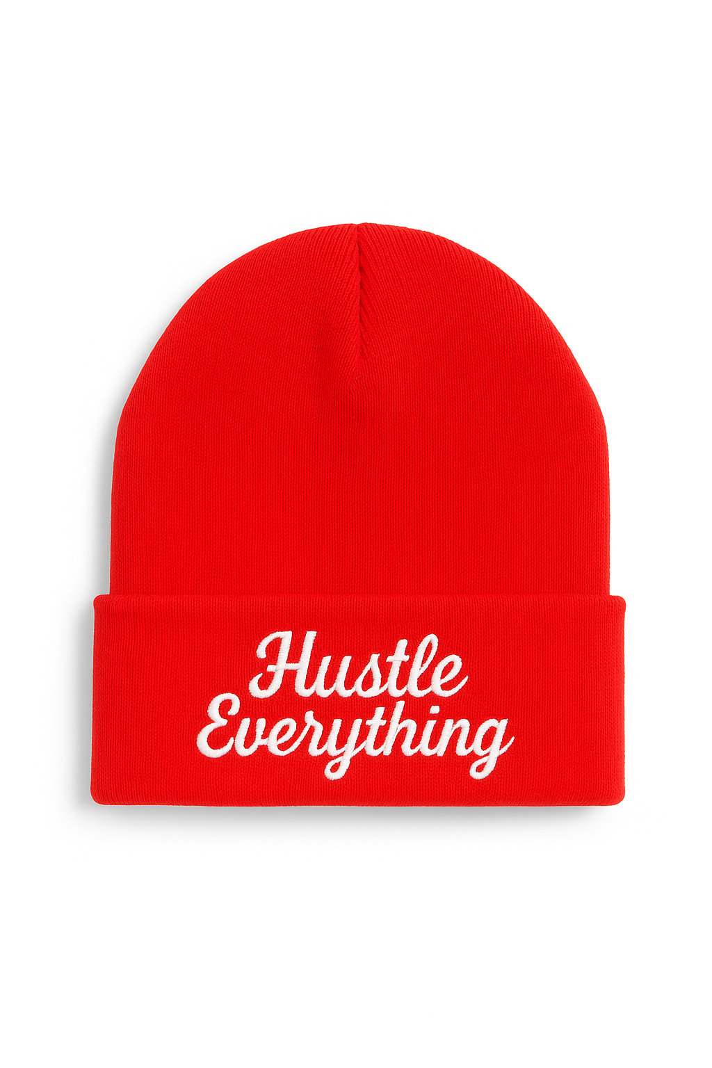 Hustle Everything Embroidered Beanie