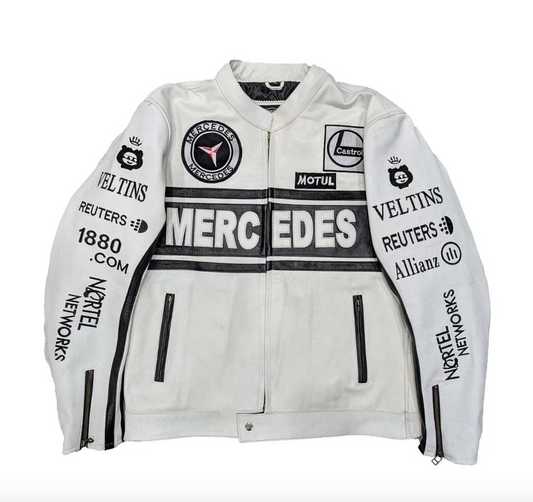 Mercedes Benz F1 Leather Jacket