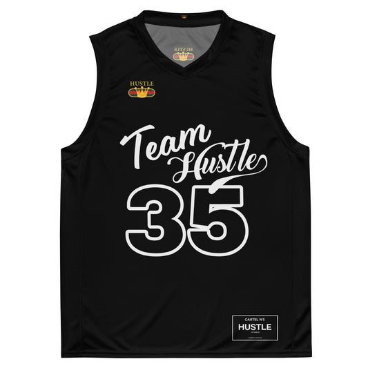 Team Hustle basketball jersey - Hustle Everything