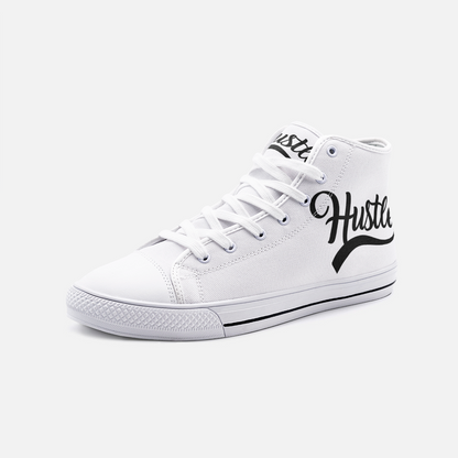 Hustle 3.0 Unisex High Top Canvas Shoes - Hustle Everything