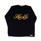 Sweater - Hustle 2.0 Crewneck in GOLD foil - Hustle Everything