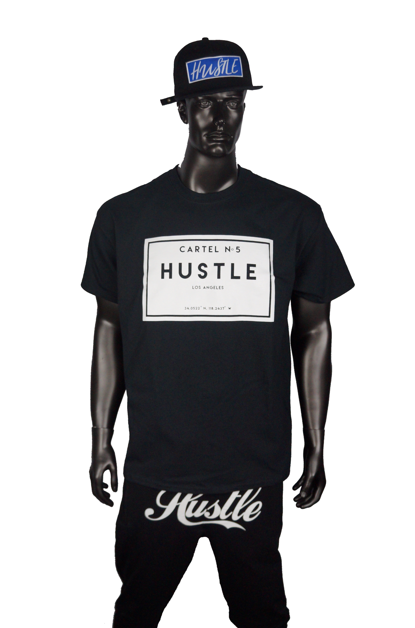 T-Shirt - Cartel No. 5  Black & White - Hustle Everything