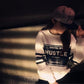 Sweater - Cartel No. 5 Sweater White & Black - Hustle Everything