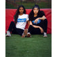 T-Shirt - Large Box Logo Silver Hustle on White - Hustle Everything